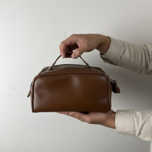 Premium Leather Travel Pouch