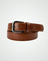 Rich Brown Everyday Leather Belt with Classic Buckle