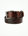 Premium Genuine Brown Leather Belt for Men