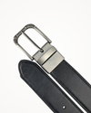 Reversible Belt: Essential Black and Brown Leather