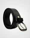 Essential Black Leather Belt for Daily Wear