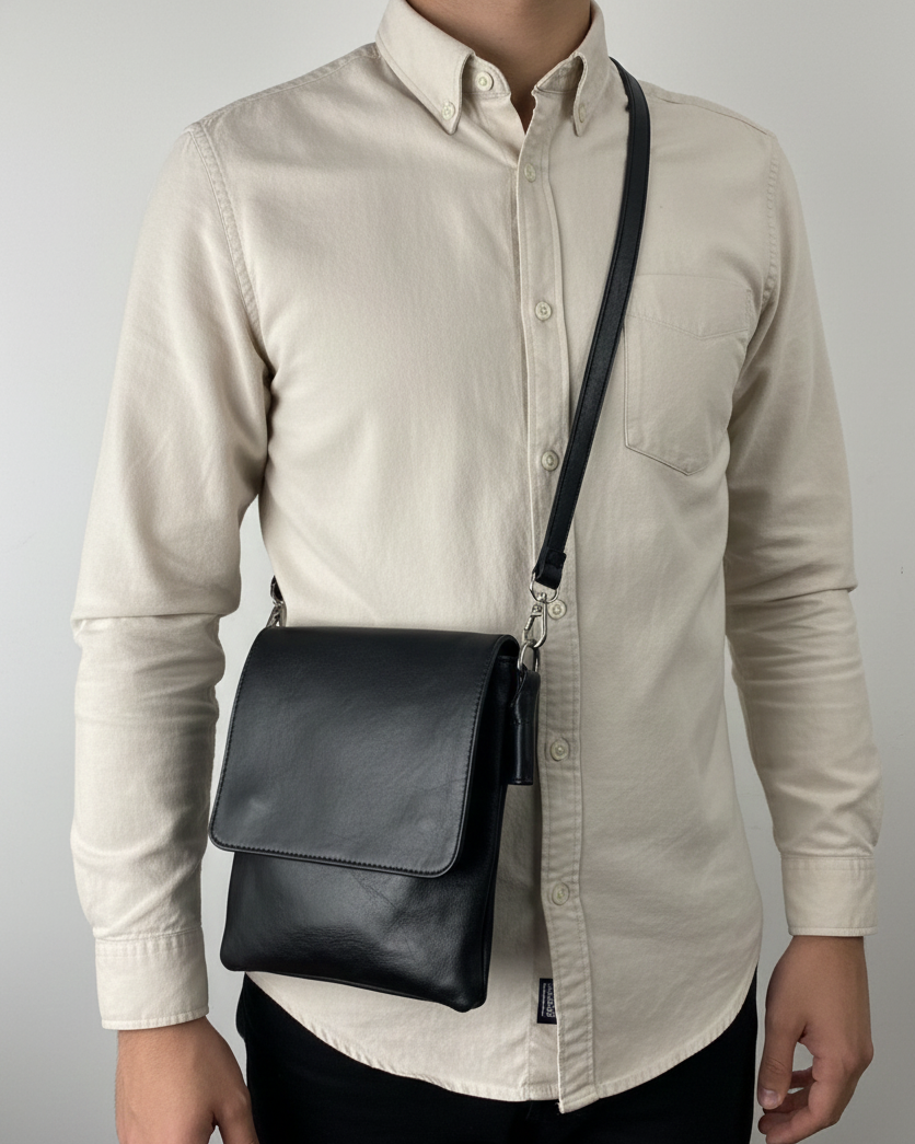 Everyday Leather Crossbody Bag