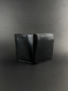 Smooth Black Leather Bifold: Simple and Classic