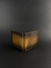 Hand-Painted Crust Leather Wallet: Unique Patina Style