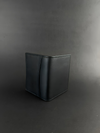 Black Card Holder: Pure Leather, Zero Bulk