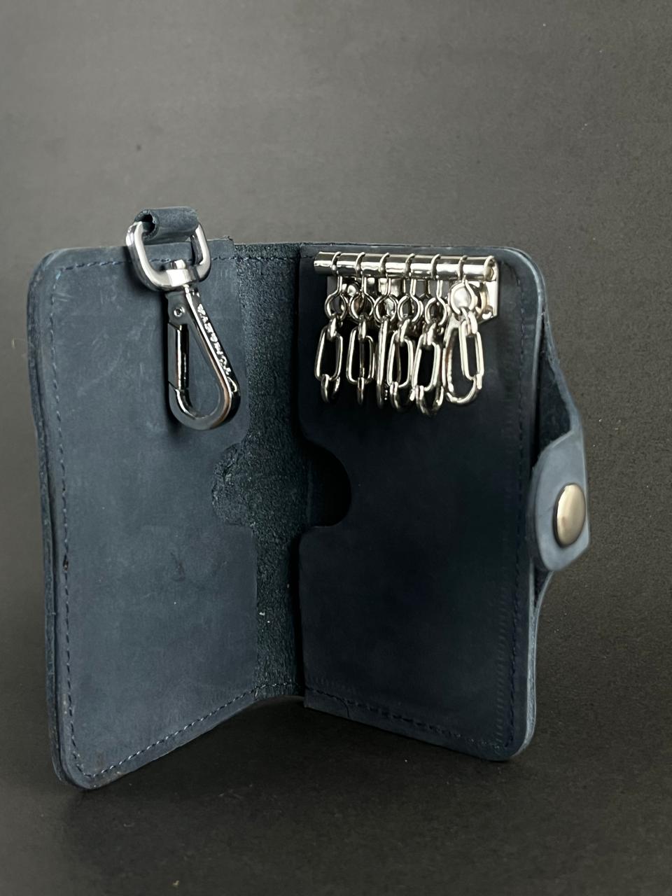 2-in-1 Ocean Blue Key/Card Organizer