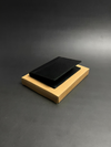 Minimalist Black Card Holder: Pure Leather, Zero Bulk