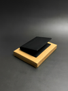 Black Card Holder: Pure Leather, Zero Bulk