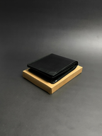Black Leather Wallet: 18 Pockets for Max Capacity