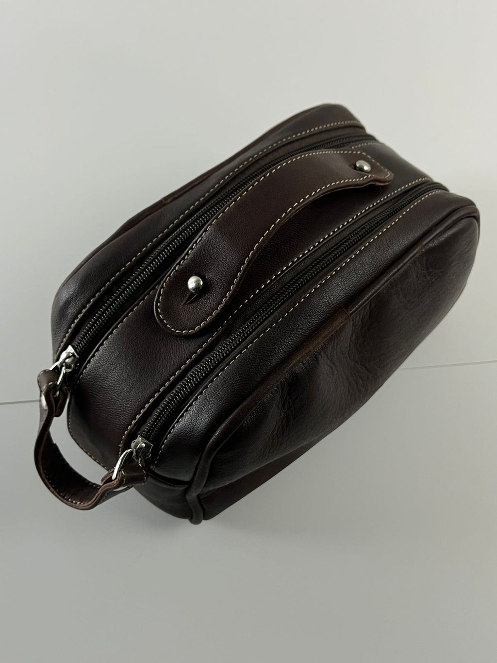 Premium Leather Travel Pouch