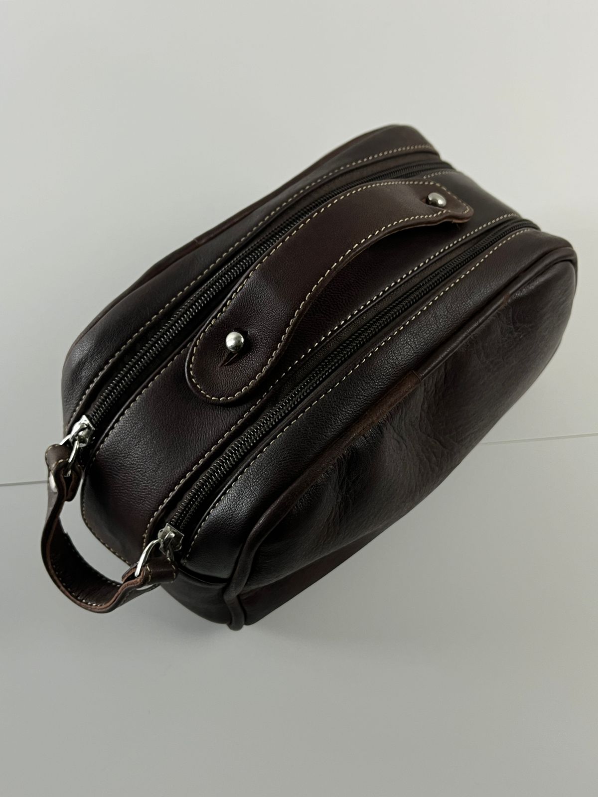 Premium Leather Travel Pouch