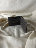 Vintage Distressed Brown Leather Slim Wallet