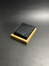 Soft Black Sheep Leather Bifold Wallet